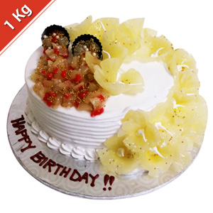 K4C Pineapple Cake 1 Kg - Kolkata