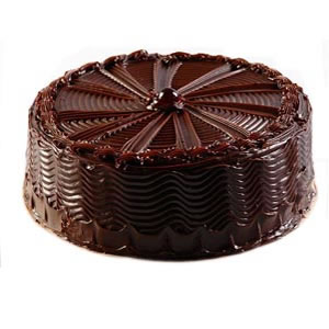 1 Kg Truffle Chocolate Cake - Just Baked