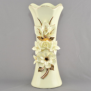 Fabulous Flower Vase with Floral Decorations