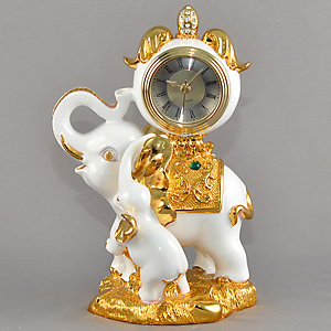 Decorative Elephant Clock