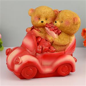 Teddy Couple - Car Ride