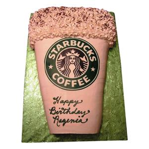 Dessigner Starbucks Cake