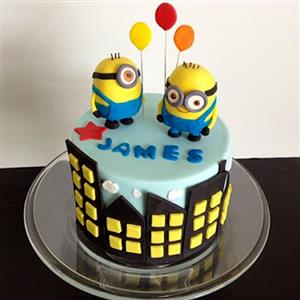 Minions with balloons 2kg