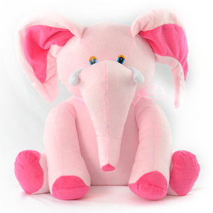Cute Pink Elephant