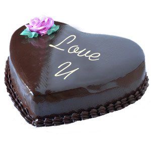 V Day Chocolate Cake Express-1 kg