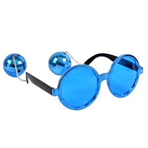 Blue Disco Balls Sunglasses