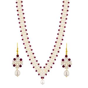 Pearl Necklace Set - 1