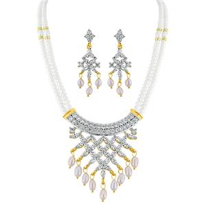 Astounding Pearl Necklace Set