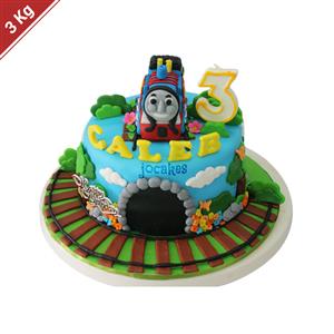 Thomas Train Bday Cake - 3 Kg.