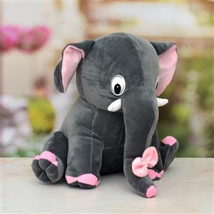 Adorable Grey Baby Elephant