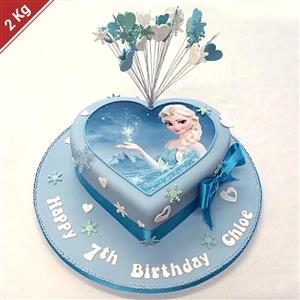 Frozen Chocolate Bday Cake - 2 Kg.