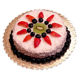 Five Star Strawberry Cake  - 1 Kg (Midnight)