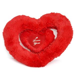 Enchanting Red Heart Cushion (Express)