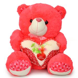 Bright Pink Love Teddy