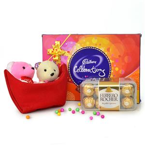 Gorgeous Soft Toy and Chocolate
