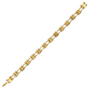 Uniquely Designed City Gold Wrist Chain