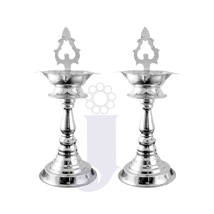 Sparkling Traditional Silver Diyas