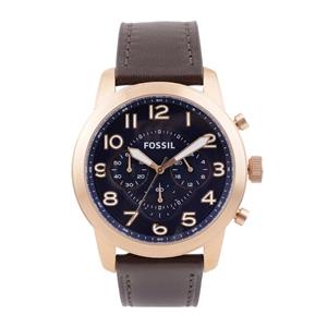 Fossil Men Navy Chronograph Dial Watch FS5204I