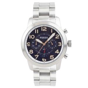 Fossil Men Navy Chronograph Dial Watch FS5203I