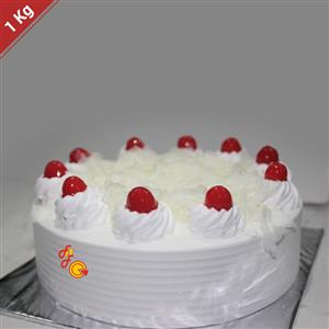 White Forest Cake-Fresh N Fresh-1 Kg
