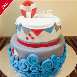 1 Year Old Cake from Bakers Den - 3 kg