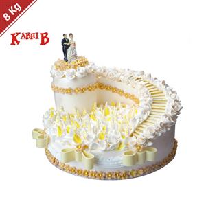 Kabhi B French Wedding Cake 8 Kg