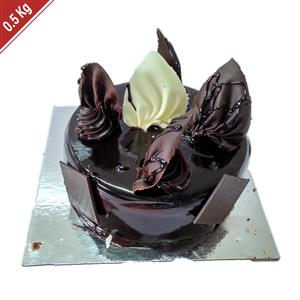 Kabhi B Round Yummy Chocolate Cake 0.5 Kg