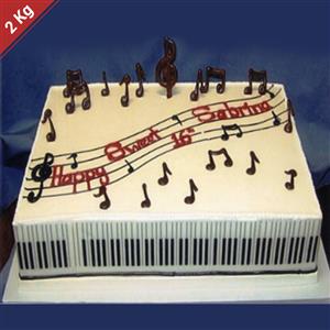 Musical Cake from Amer Bakery - 2 Kg