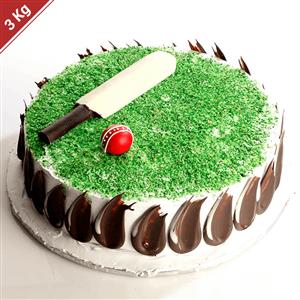 French Loaf Cricket Ground Cake 3 Kg