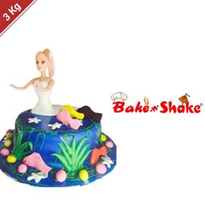 Bake n Shake Mermaid Cake 3 kg