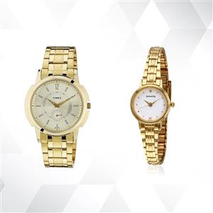 Timex - TW000U305 & Sonata 8096YM01 Watch
