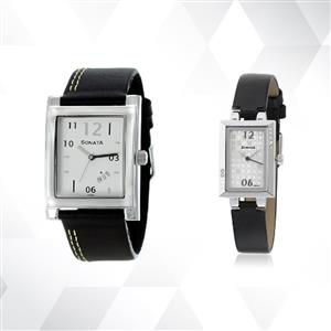 Sonata NF7925SL07A & Sonata 87002SL01 Watch