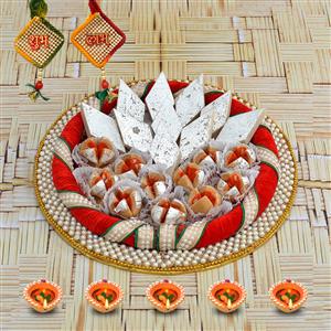 Diwali Sweets Thali - Sweets Thali