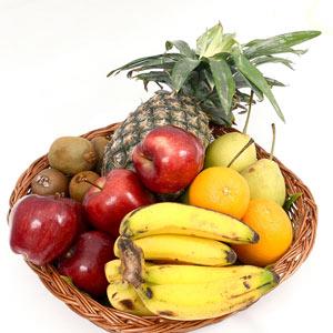 Juicy Fruit Basket Midnight Delivery