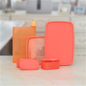 Pink Compact Lunch Box