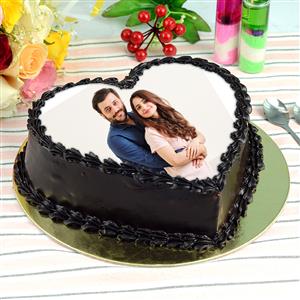 Chocolate Photo Cake - 1 Kg