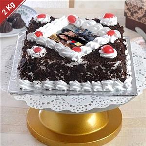 Black Forest Photo Cake-2 Kg
