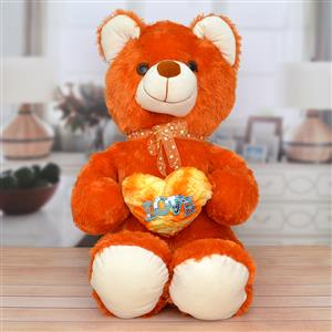 Brown Teddy with Heart