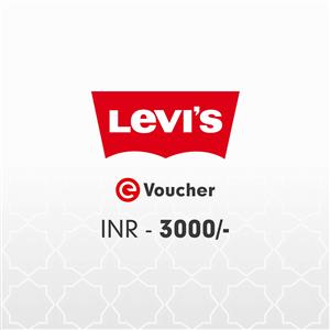 Levi's E-Voucher Rs. 3000