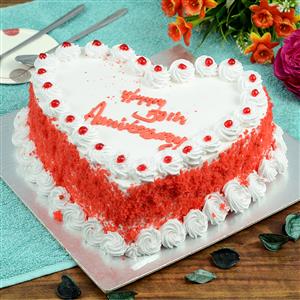 50th Anniversary Vanila Cake