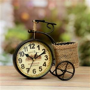 Bicycle Clock with Pen Holder