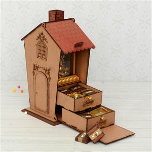 Home Shaped Chocolates Box