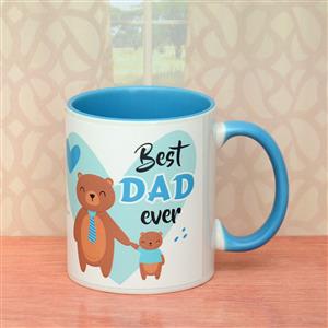Best Dad Ever Blue Mug
