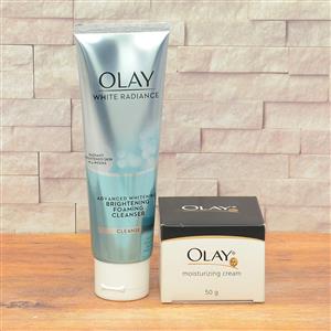Olay Cream & Foaming Cleanser