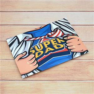 Personalized Super Dad Card