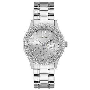 Guess Bedazzle Silver Dial - W1097L1
