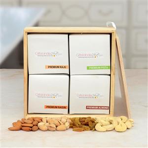 Premium Dry Fruits Collections of 4 Box