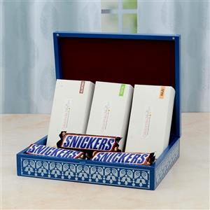 Delectable Set of 3 Premium Dry Fruits Box