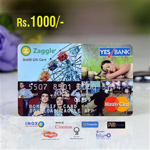 Entertainment Gift Card ₹ 1000