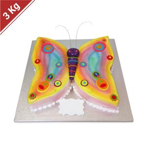 3 Kg Eggless Butterfly cakes(Midnight)